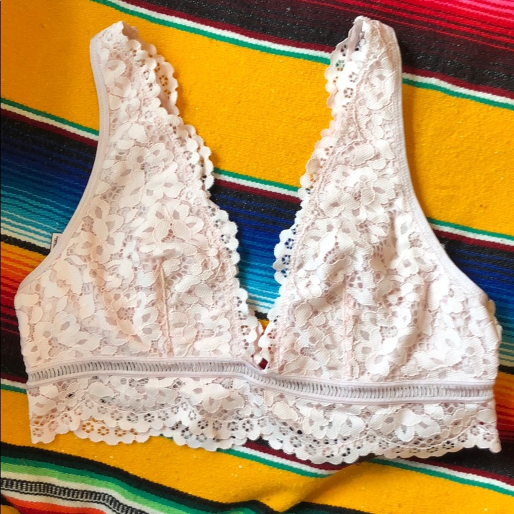 Victoria’s Secret Baby Pink Lace Bralette